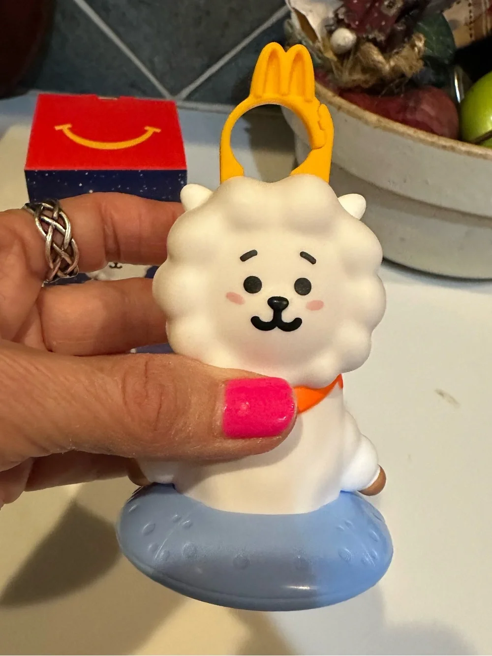 2026 MCDONALDS BTS BT21 RJ SPACESHIP HAPPY MEAL TOY PROMO COLLECTIBLE MCDONALD’s